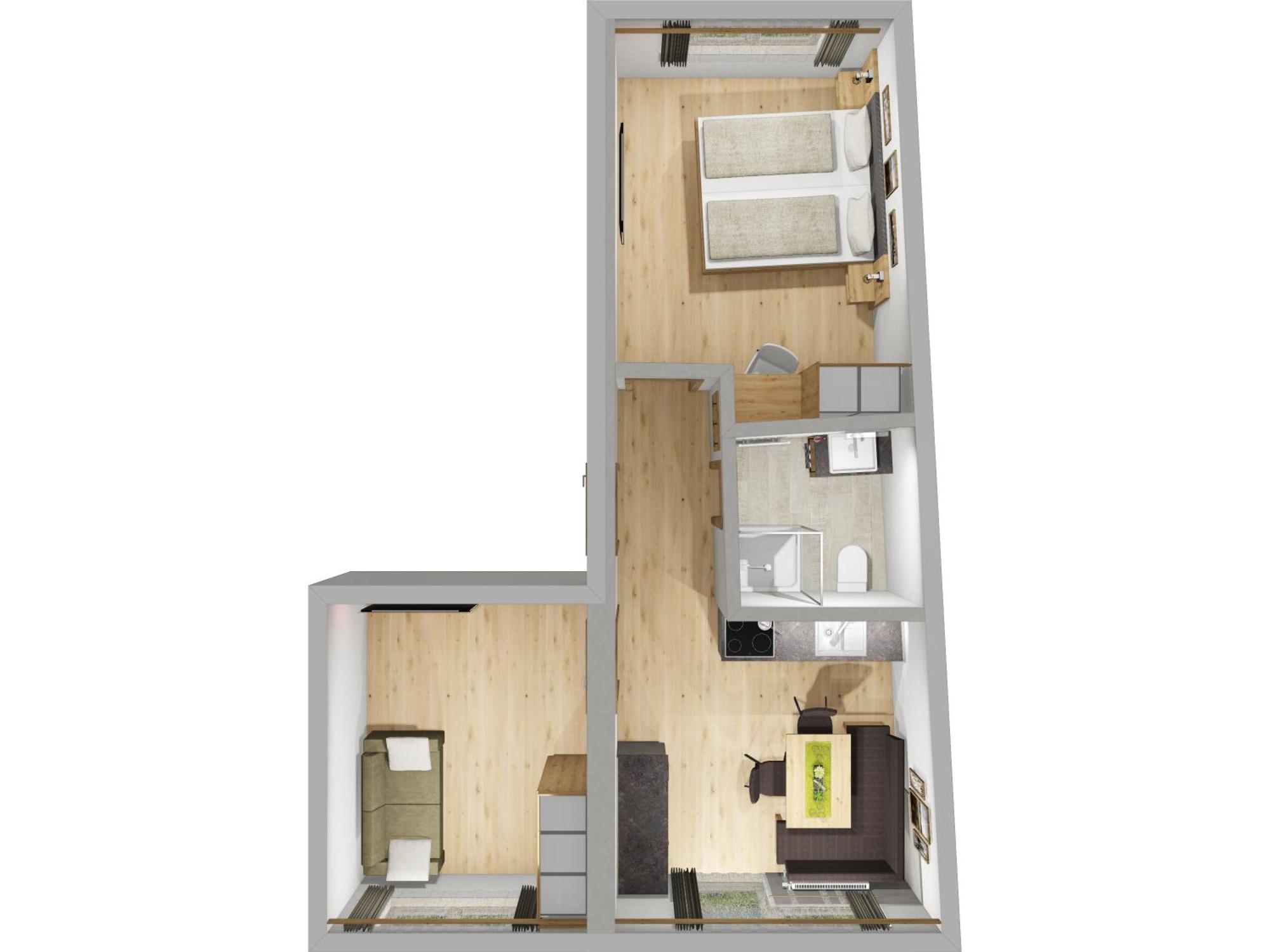 Haus Kathrein Apartment Пруц Екстериор снимка